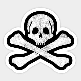 JOLLY ROGER SPACE PIRATE T-SHIRT Version 3 Sticker